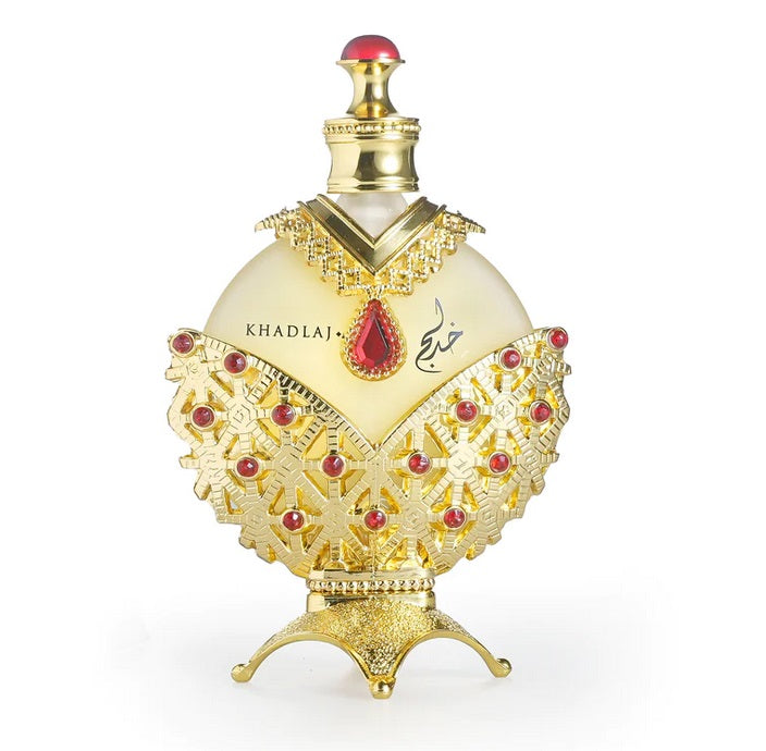 KHADLAJ PERFUMES Hareem Al Sultan Concentrated Perfume Oil Gold for Women, 1.18 oz