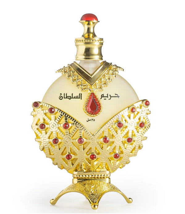 KHADLAJ PERFUMES Hareem Al Sultan Concentrated Perfume Oil Gold for Women, 1.18 oz